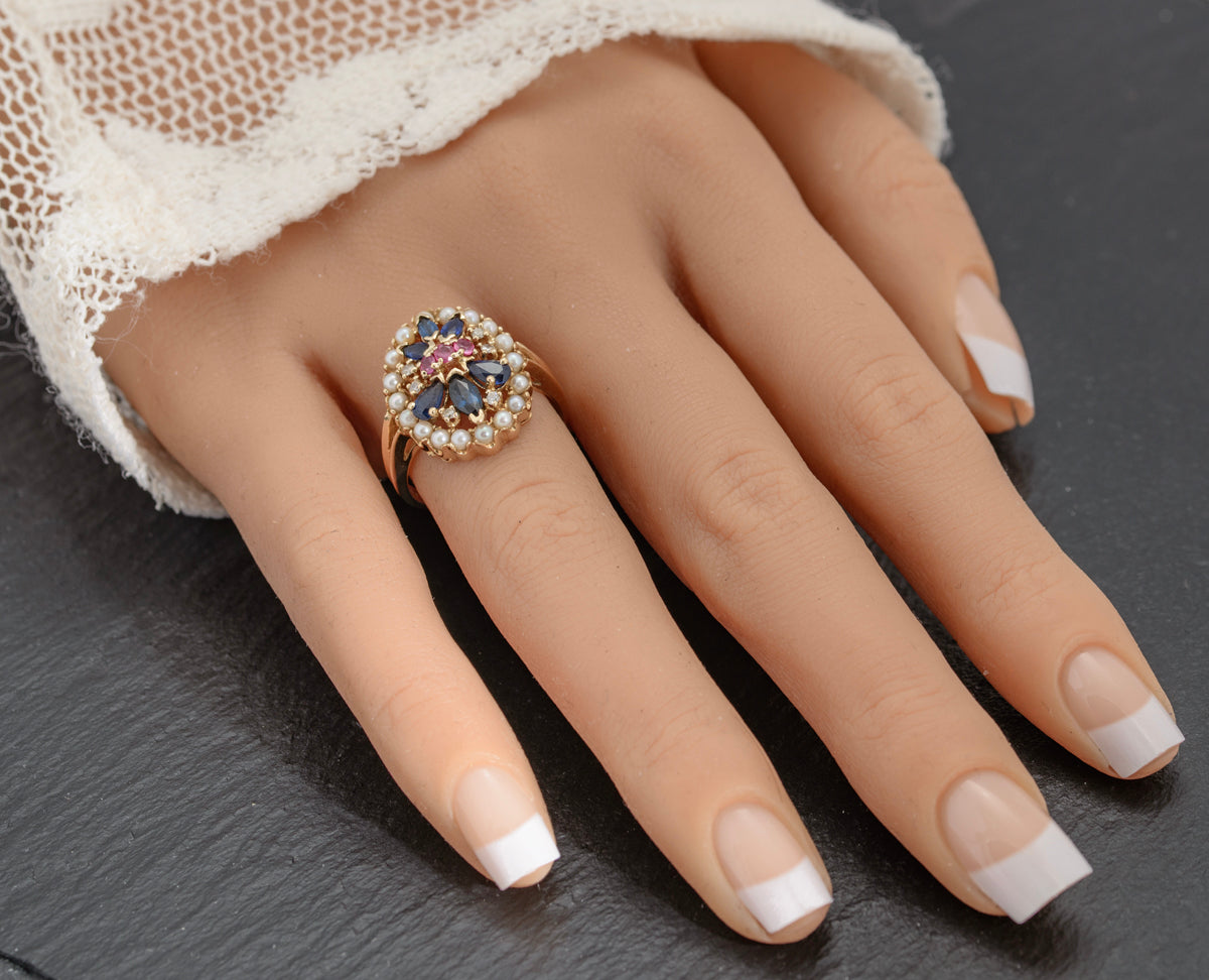 Diamond on sale ring artificial