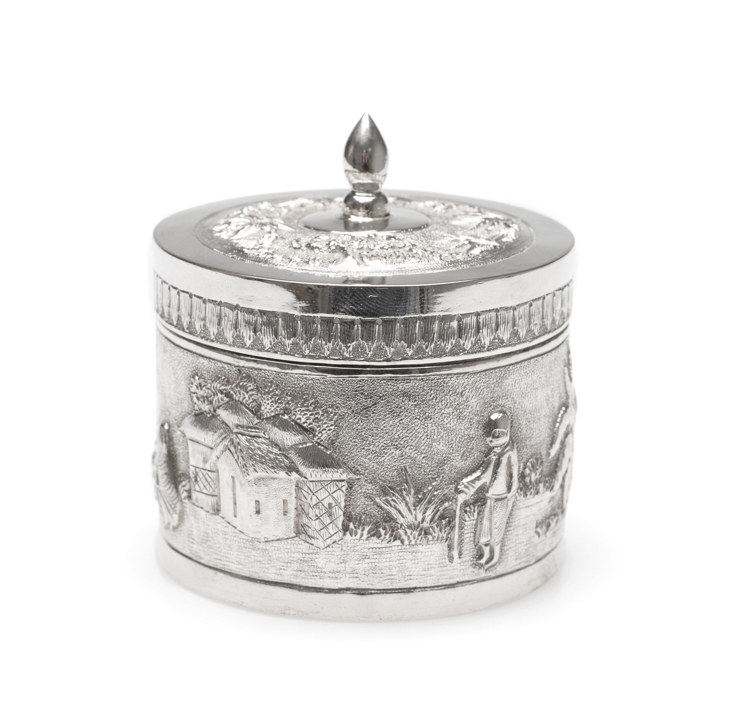 Silver deals round box