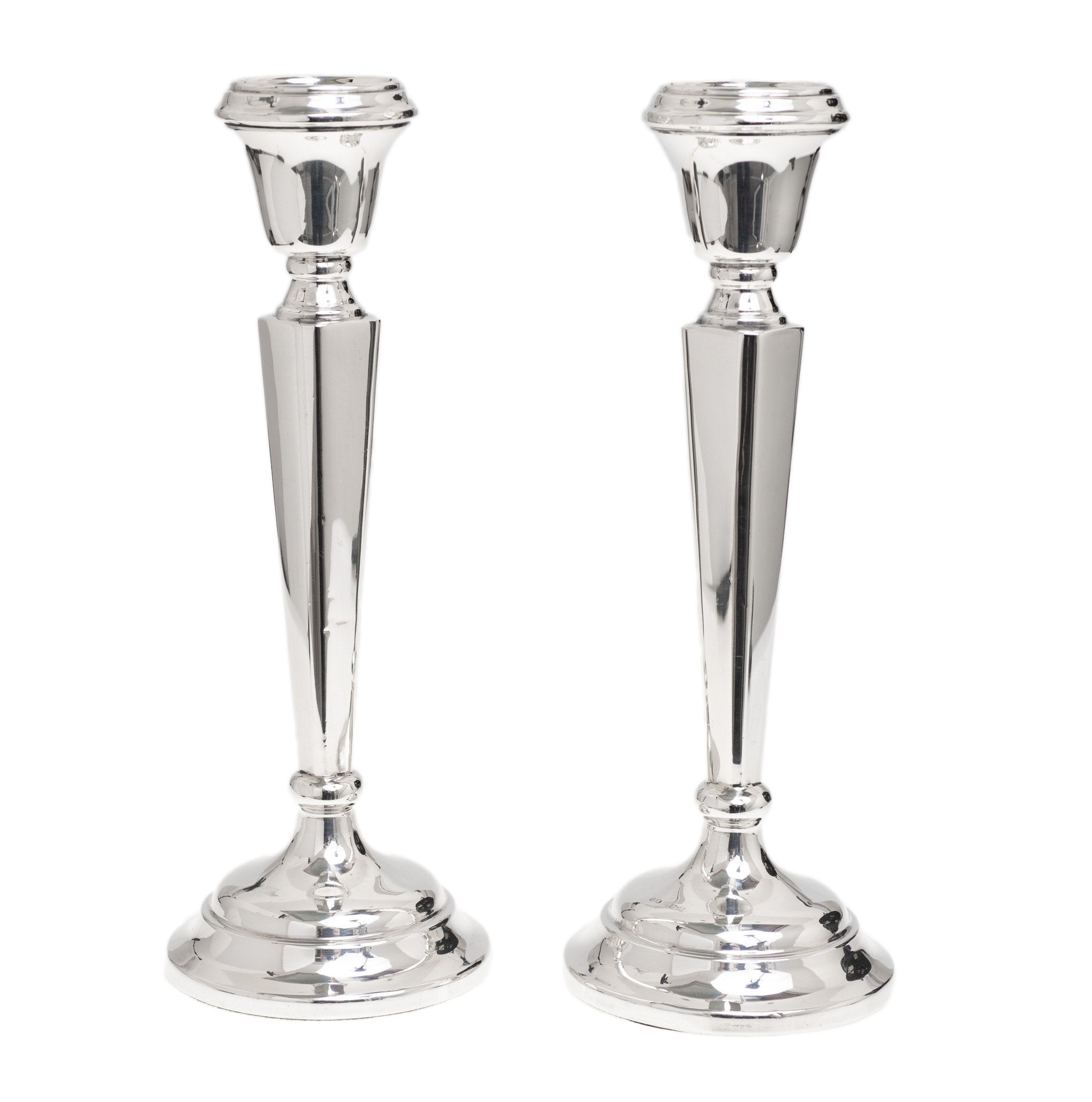 Sterling silver candlesticks hot sale for sale