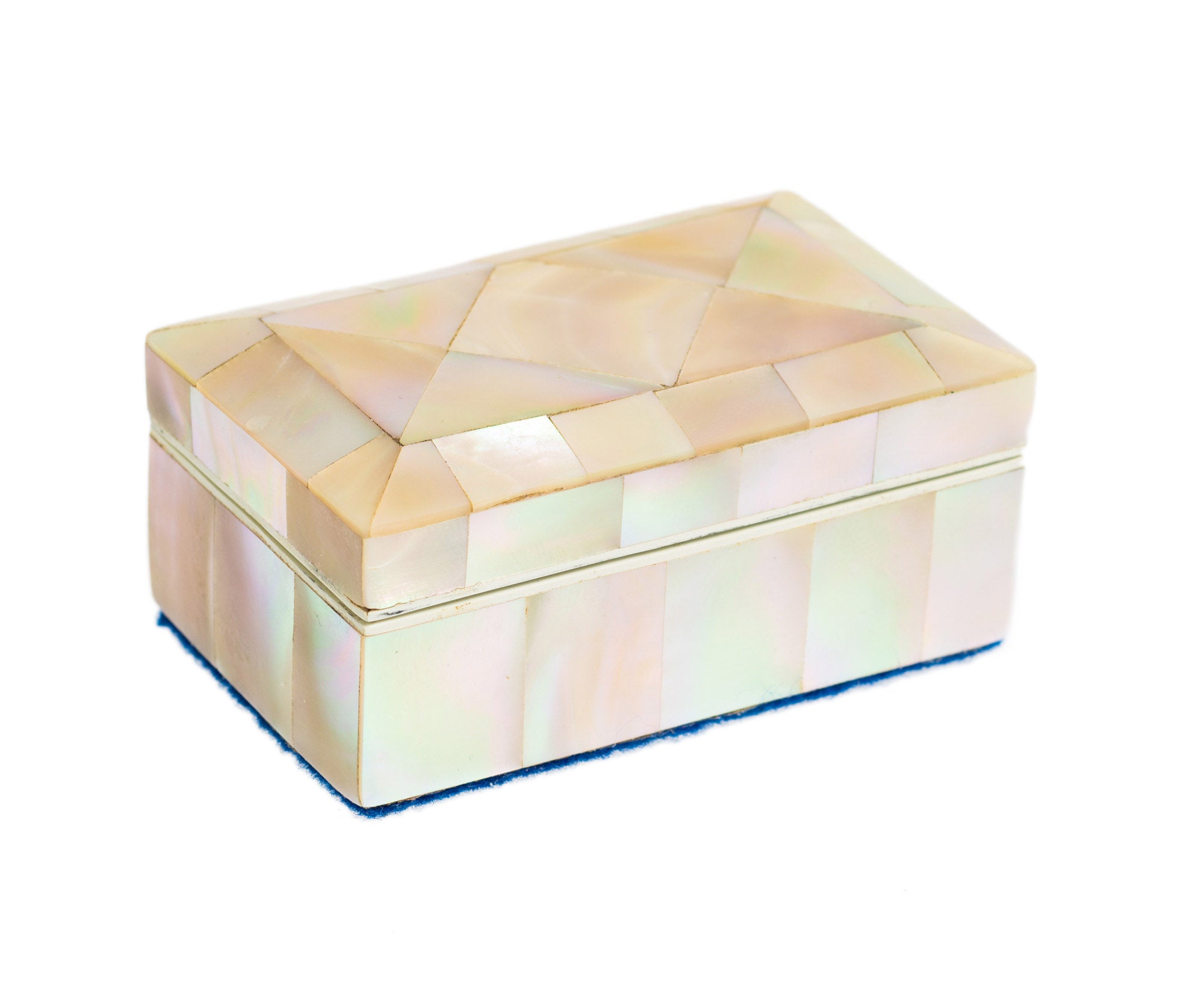 Antique mother of deals pearl box