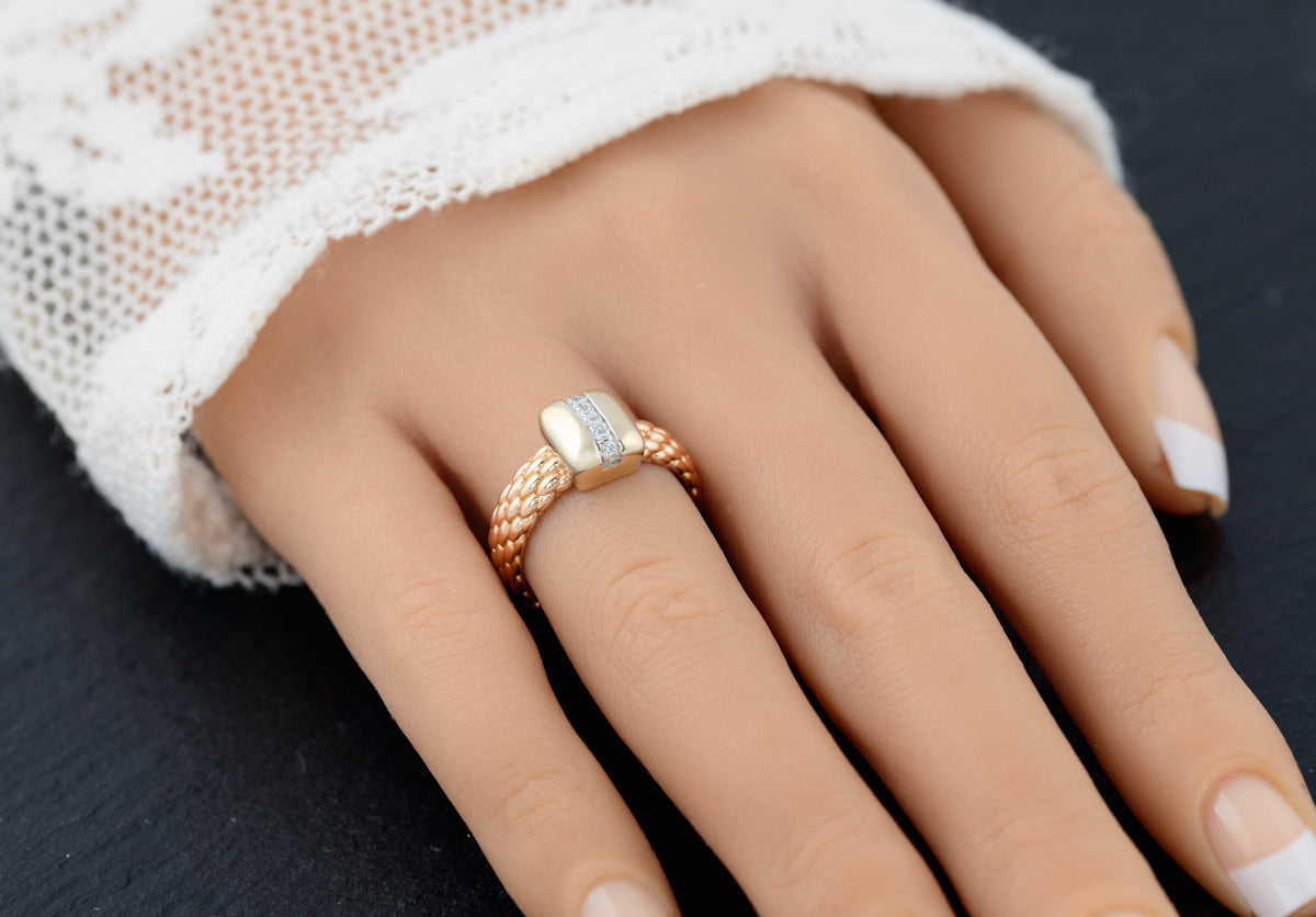 Italian gold deals engagement rings