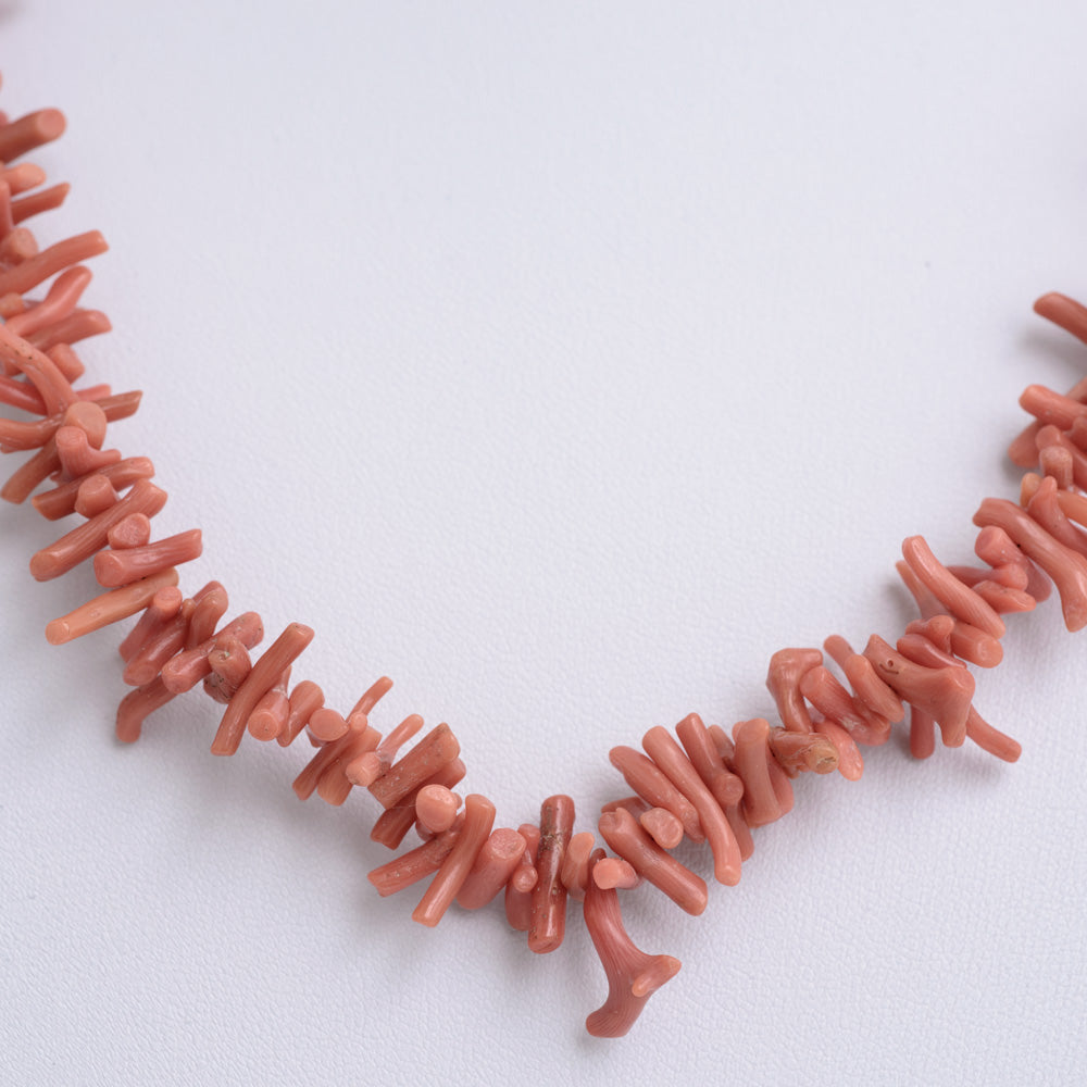 Vintage White Branch Coral Necklace hotsell