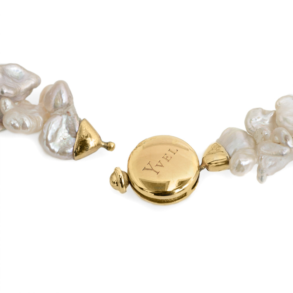 Yvel pearl store necklace