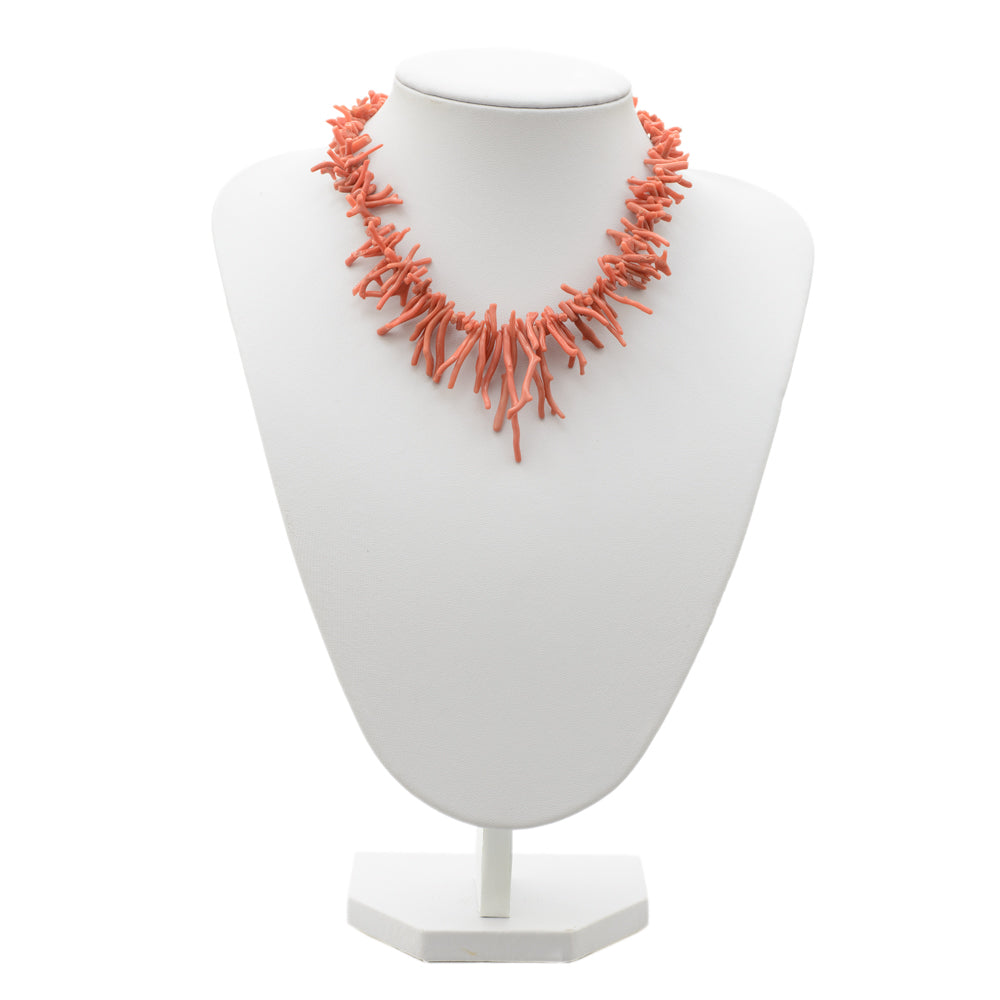 Vintage White Branch Coral 2024 Necklace